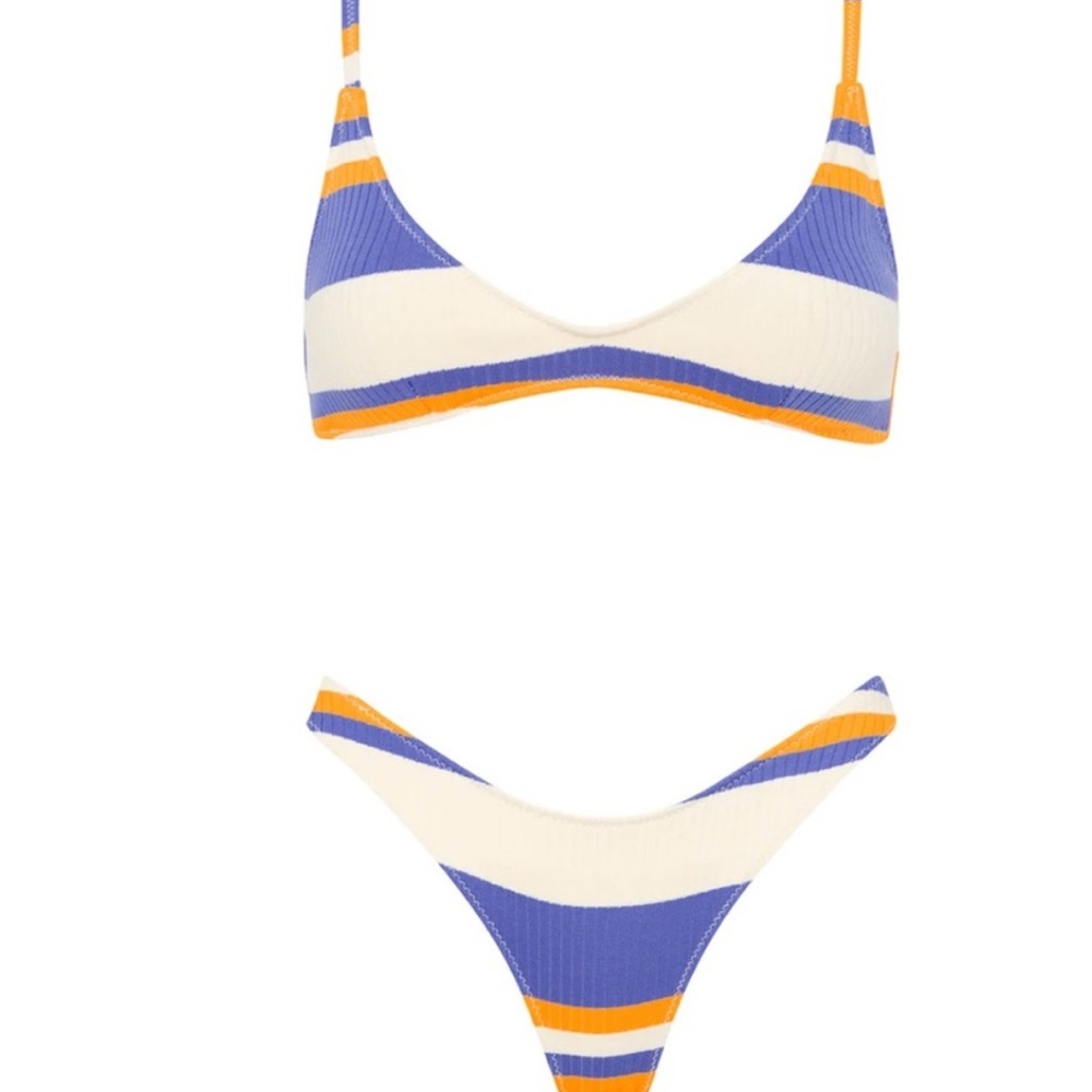 TRIANGL Maia striped bikini